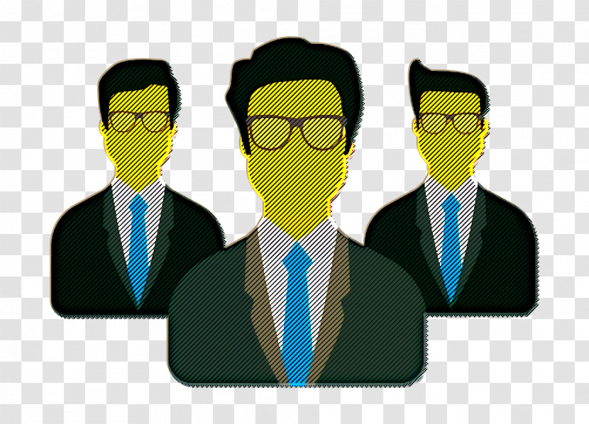 Businessmen Icon Human Resources Icon Group Icon Transparent PNG