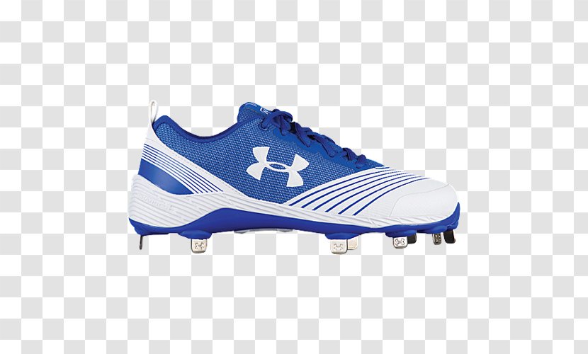 Under Armour Shoe Baseball Softball Track Spikes - Outdoor - Royal Blue Shoes For Women Transparent PNG