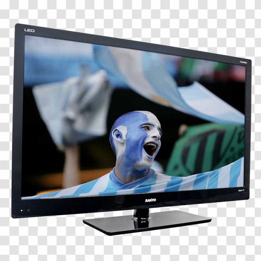 2014 FIFA World Cup Argentina National Football Team Uruguay Brazil LCD Television - Flag Transparent PNG