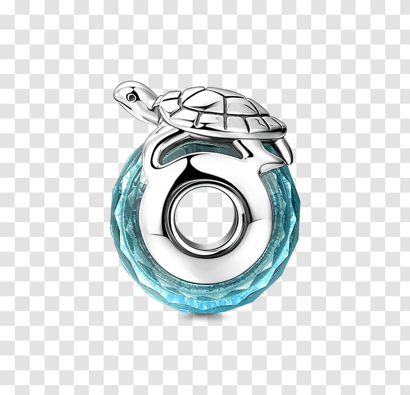Turquoise Locket Silver Jewellery Transparent PNG