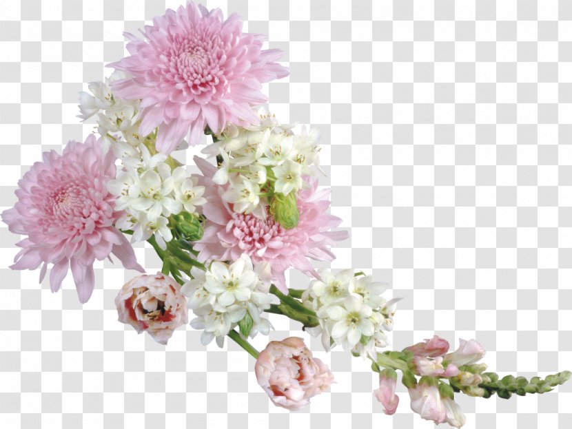 Flower Clip Art - Blossom - Transparent Soft Arrangement Clipart Transparent PNG