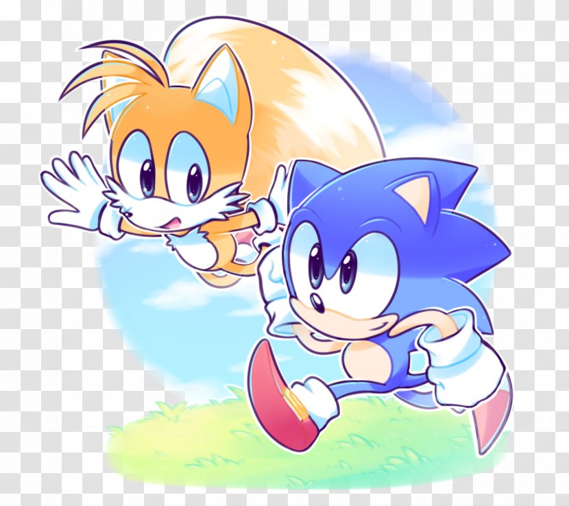 Sonic Chaos Tails & Knuckles Mania Chronicles: The Dark Brotherhood - Cartoon - Miles Transparent PNG