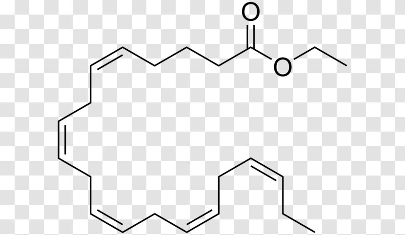 Eicosapentaenoic Acid Chemical Substance Compound Cinnamic - Silhouette - Fatty Elongation Pathway Transparent PNG