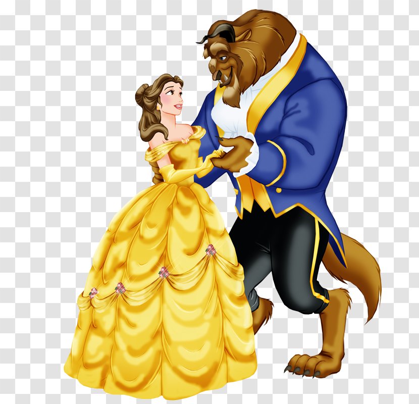 Beauty And The Beast Belle Clip Art - Fictional Character - Cartoon Transparent PNG