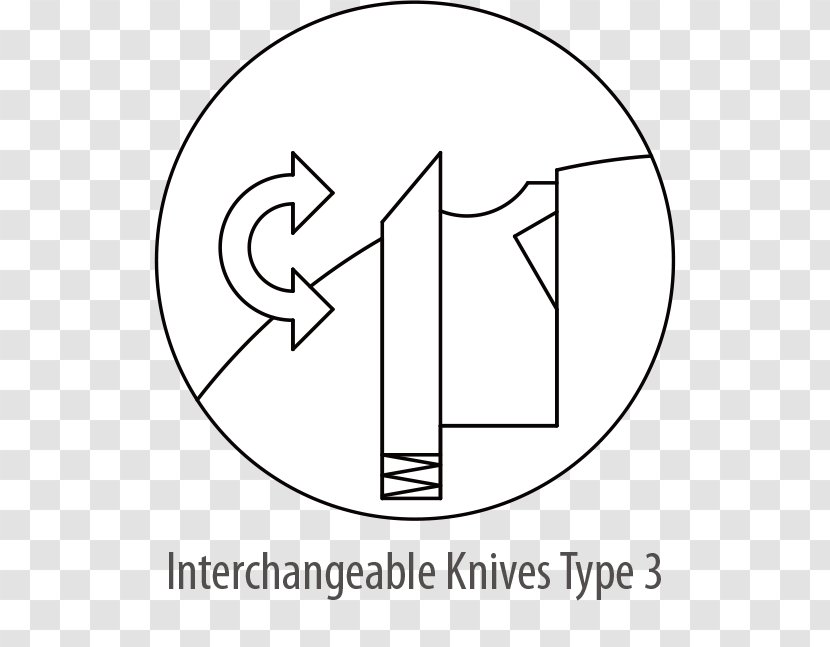 White Line Art Clip Number Black - Solid Wood Cutlery Transparent PNG