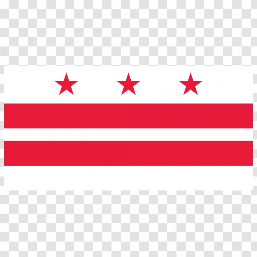 Flag Of Washington, D.C. Colombia Transparent PNG