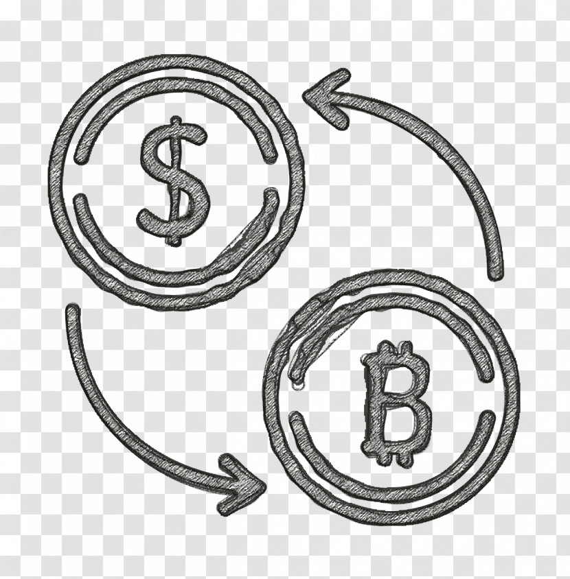 Finance Icon Exchange Icon Bitcoin Icon Transparent PNG