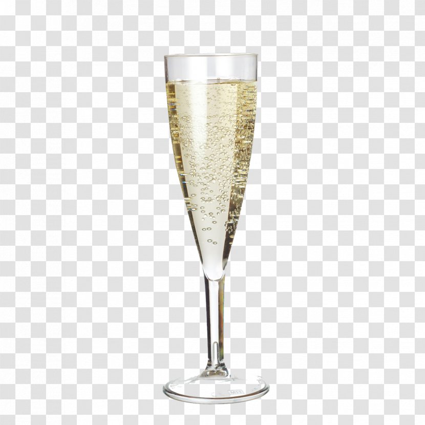 Wine Champagne Glass Cocktail Drink - Watercolor - Flute Transparent PNG