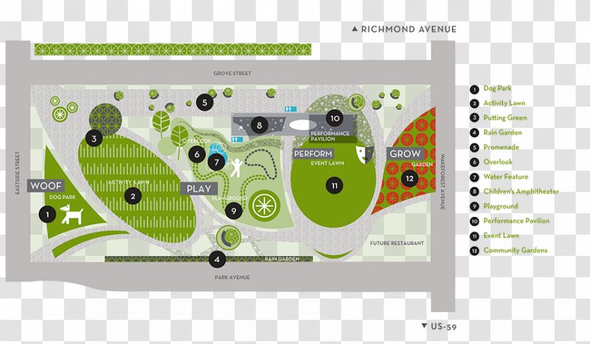 Levy Park Landscape Architecture - Garden - Design Transparent PNG