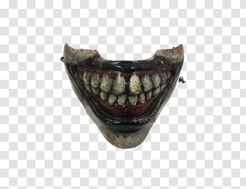 Evil Clown Mask Holes Horror - Halloween - Turmeric Face Transparent PNG