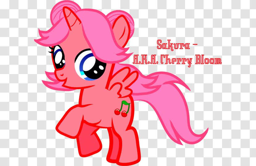 My Little Pony Cherry Blossom Fan Art Cartoon - Frame - Paint Bloom Transparent PNG