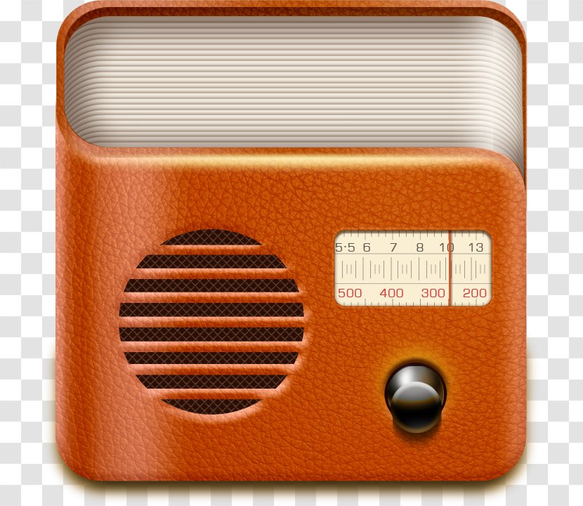 Download Internet Radio Icon - Cartoon - Radio,Musical Elements Transparent PNG