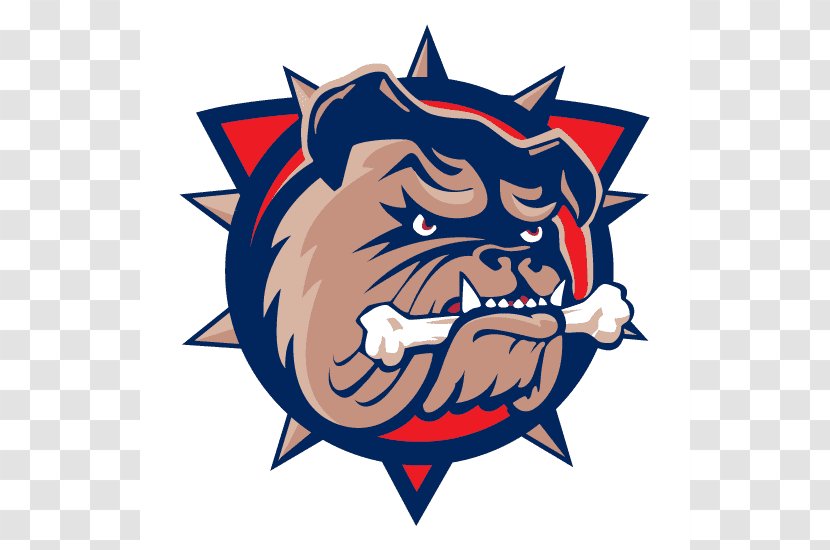 FirstOntario Centre Hamilton Bulldogs Ontario Hockey League American Belleville Bulls - Bulldog Logo Vector Transparent PNG