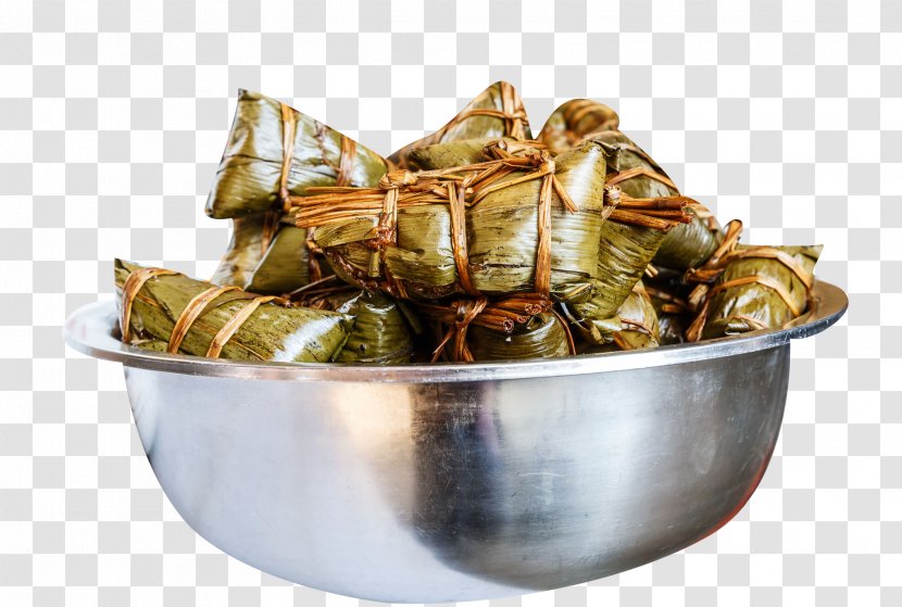 Zongzi Rice Pudding - Metal - Dumplings Wrapped In Iron Pots Transparent PNG