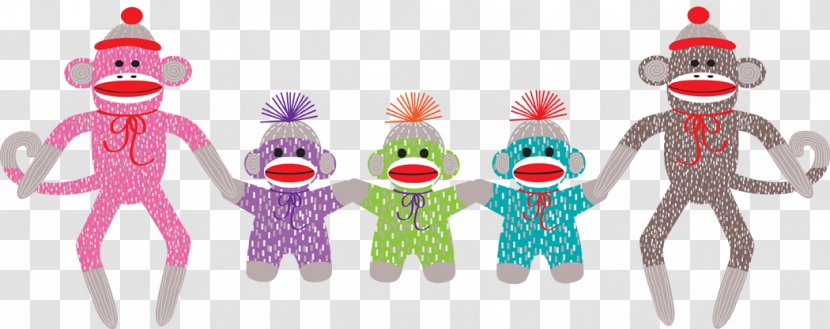 Sock Monkey Doll Clip Art - Child Transparent PNG