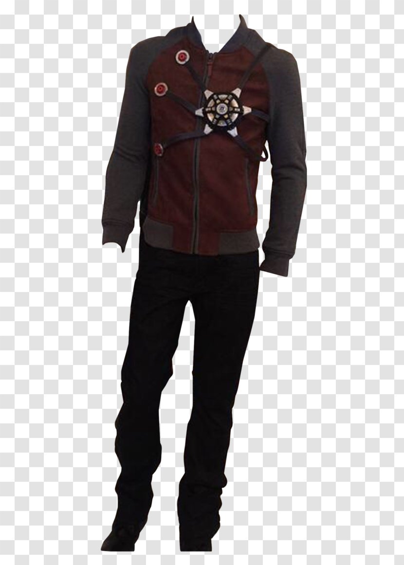 Outerwear Jacket Sleeve Maroon Transparent PNG
