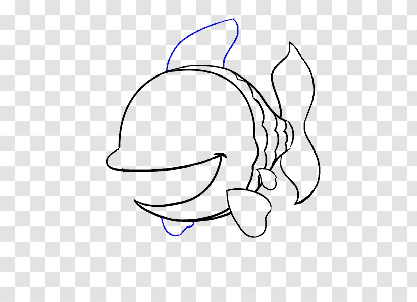 Drawing Fish Cartoon How-to - Silhouette Transparent PNG