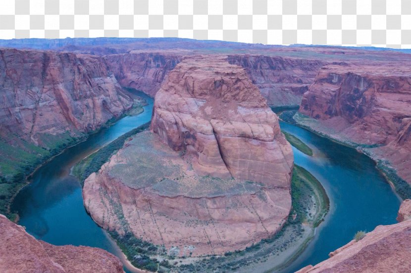 Horseshoe Bend Page Lake Powell Grand Canyon Marble - Colorado River - Famous Bay Attractions Transparent PNG