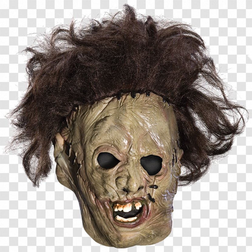 Leatherface Mask The Texas Chainsaw Massacre Halloween Costume - Fantasy Transparent PNG