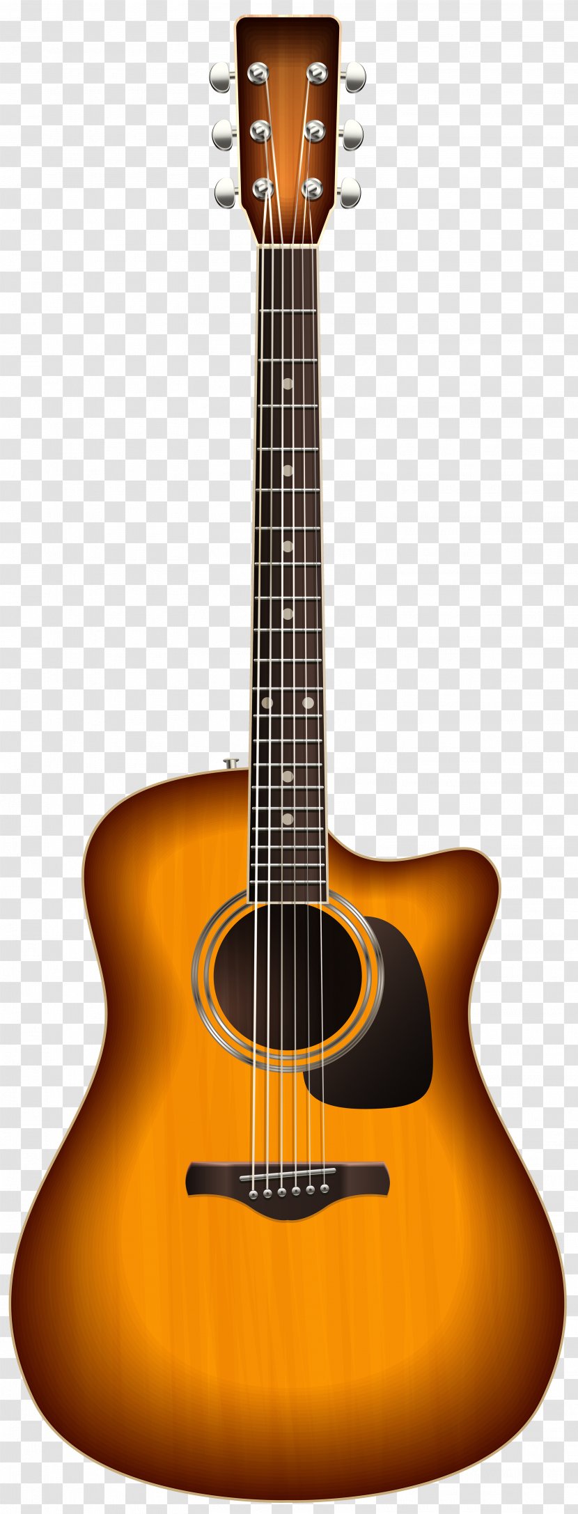 Acoustic Guitar Electric Clip Art - Frame - Transparent Image Transparent PNG