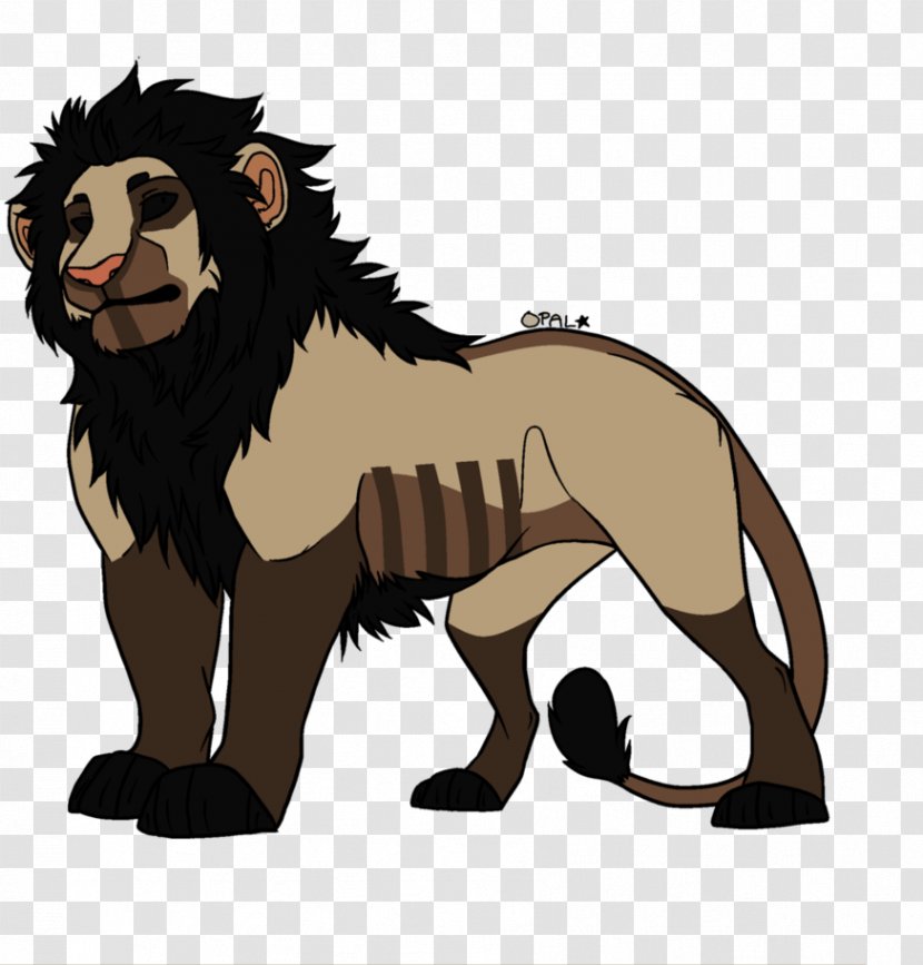 Lion Canidae Horse Dog Cat - Like Mammal Transparent PNG