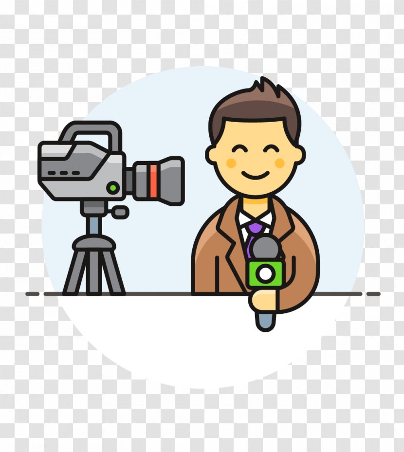 Camera Cartoon - Journalism - Cameras Optics Operator Transparent PNG