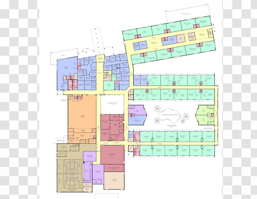Floor Plan Residential Area Land Lot - Line Transparent PNG