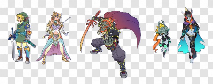 The Legend Of Zelda: Twilight Princess HD Wind Waker Link Ganon Zelda - Cartoon - Baby Breath Transparent PNG