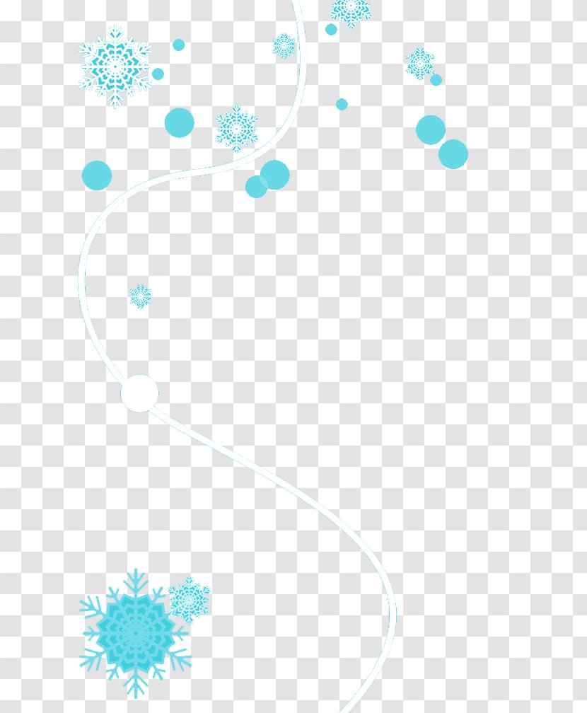 Blue Snowflakes - Azure - Geometric Shape Transparent PNG