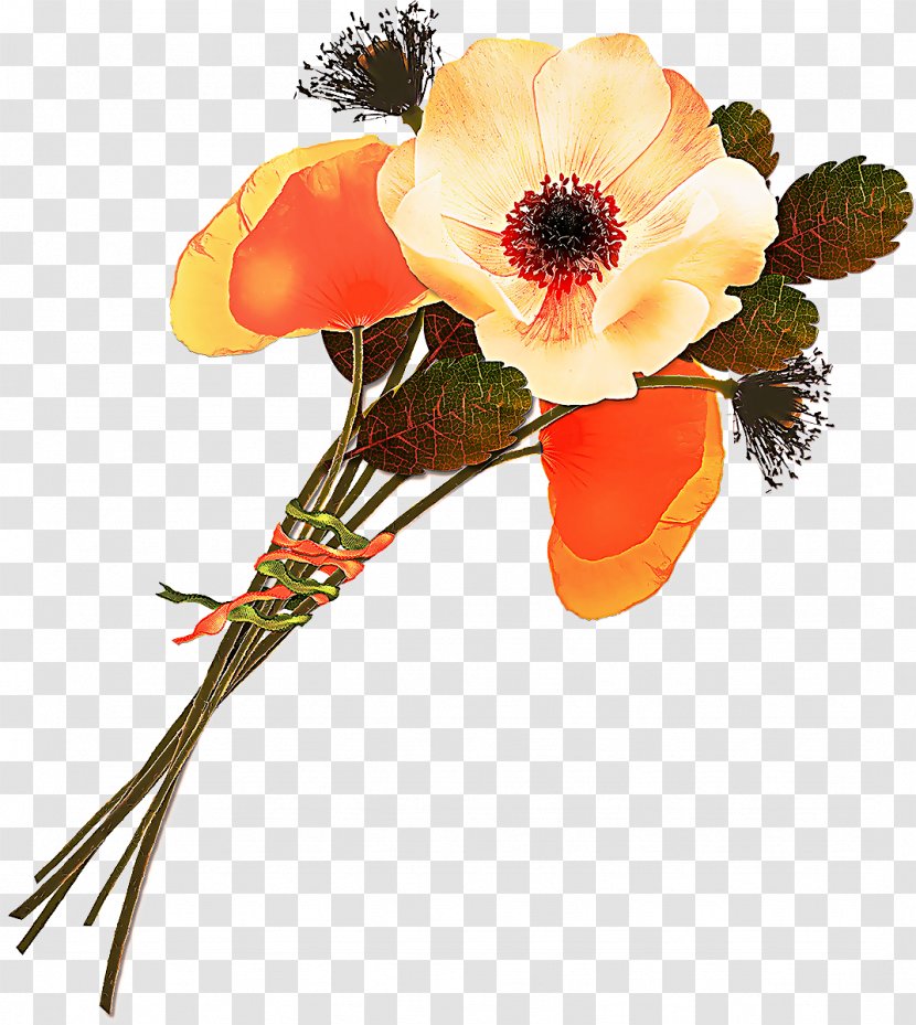 Orange - Rose - Bouquet Transparent PNG