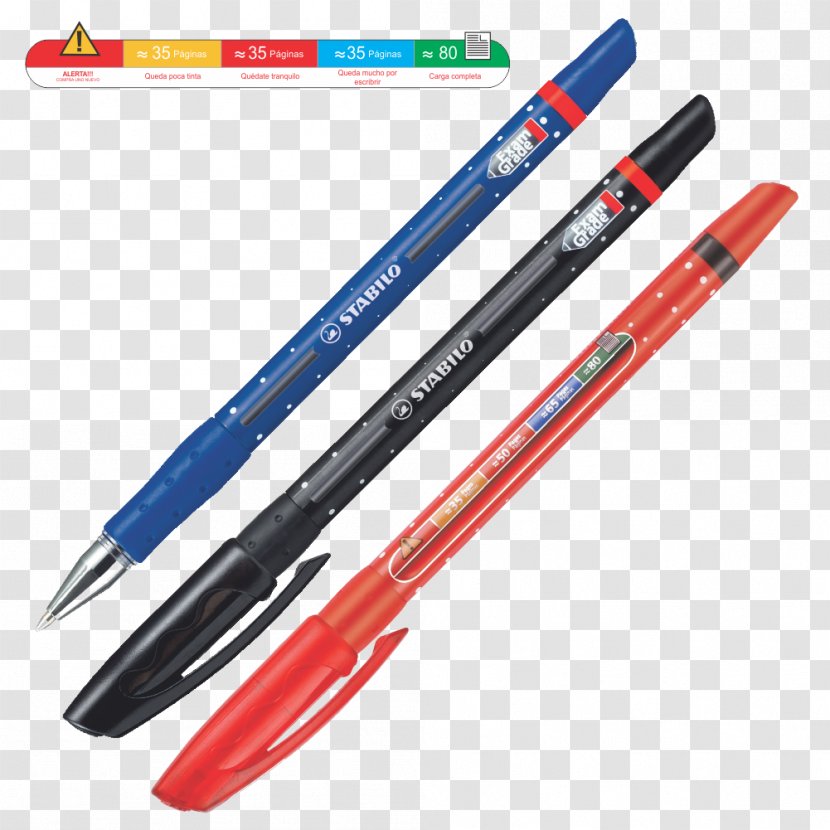 Ballpoint Pen Pencil Schwan-STABILO Schwanhäußer GmbH & Co. KG Stabilo Exam Grade - Test Transparent PNG
