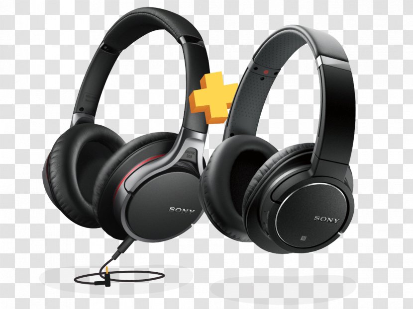 Sony MDR-V6 Noise-cancelling Headphones MDR-10RNC Active Noise Control - Mdr10rnc Transparent PNG