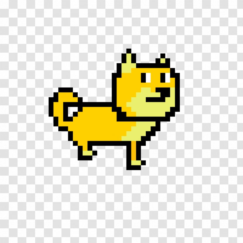 Pixel Art Doge Drawing Clip Transparent PNG