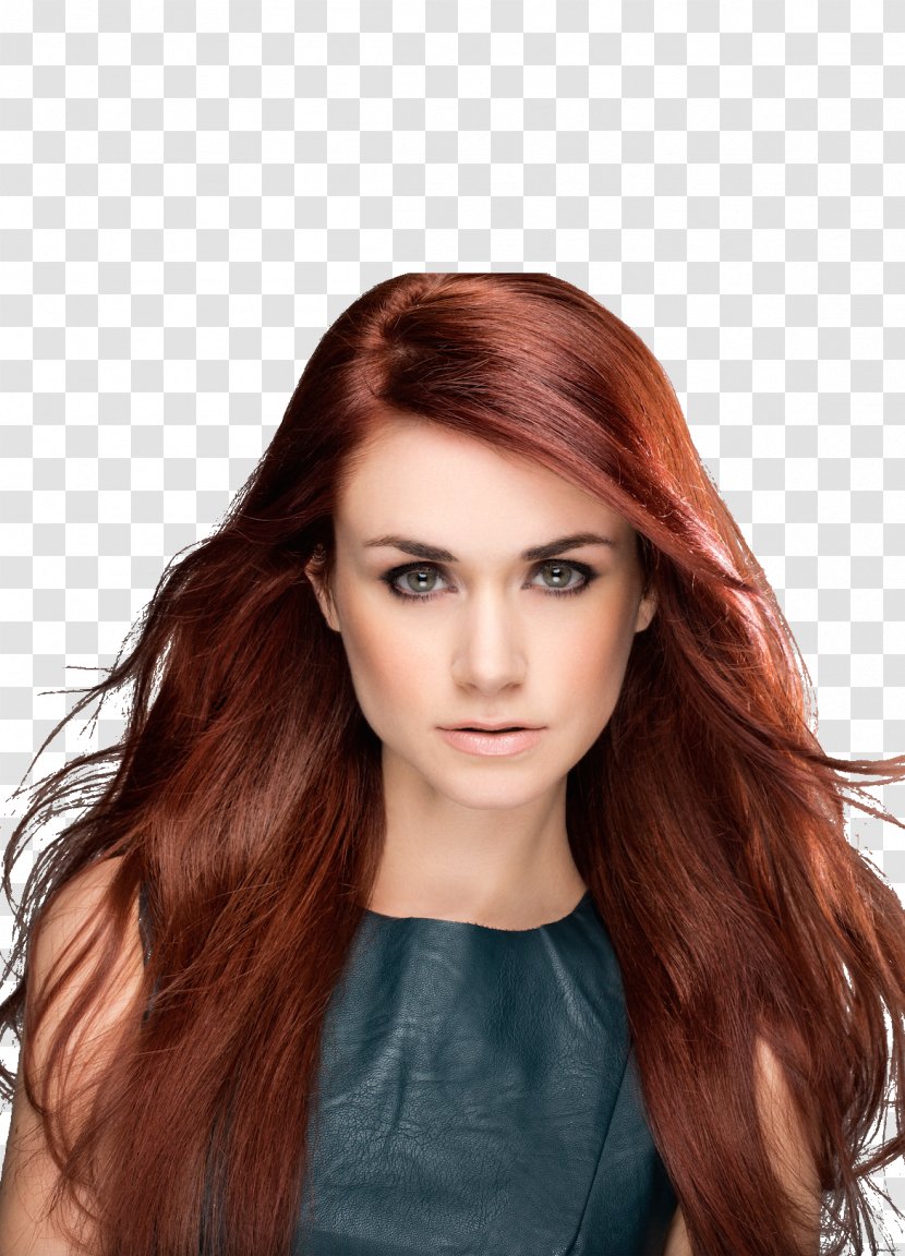 Human Hair Color Hairstyle Red Beauty Parlour Brown - Layered Transparent PNG