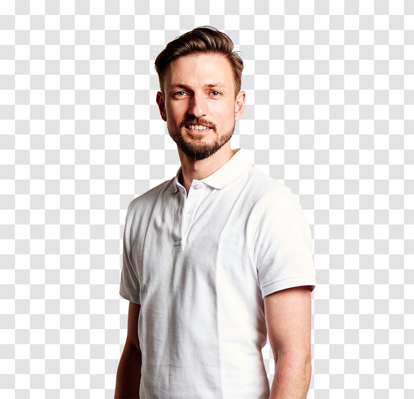 T-shirt Dress Shirt Beard Collar Sleeve - Neck Transparent PNG