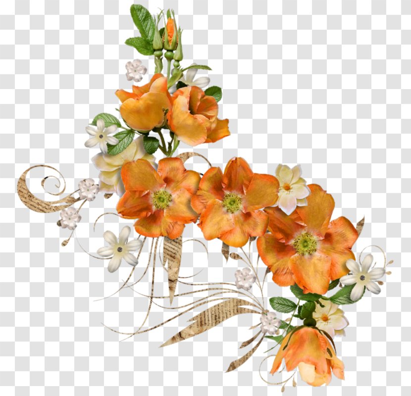 Wedding Invitation Flower Floral Design Vector Graphics - Orange Blossom Transparent PNG