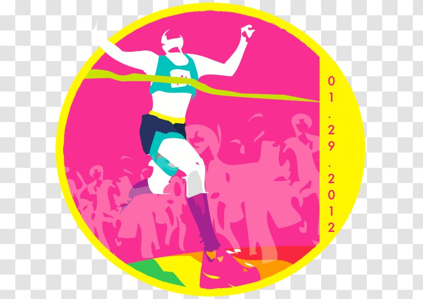 Graphic Design Yellow Green - Area - Colorful Run Transparent PNG
