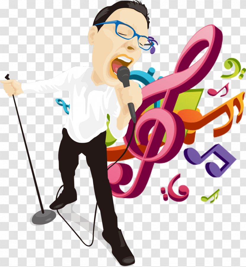 Musical Note Illustration - Tree - The Man Singing Transparent PNG