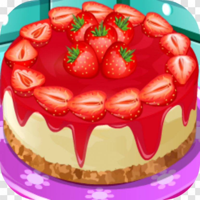 Cheesecake Birthday Cake Strawberry Ice Cream - Whipped - Cheese Transparent PNG