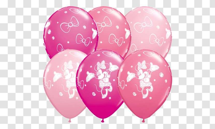 Minnie Mouse Mickey Balloon Birthday Party - Children S Transparent PNG