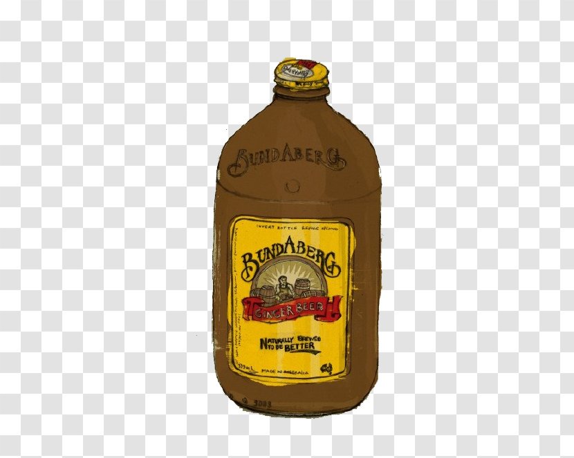 Liqueur Wine Bottle - Cartoon Transparent PNG