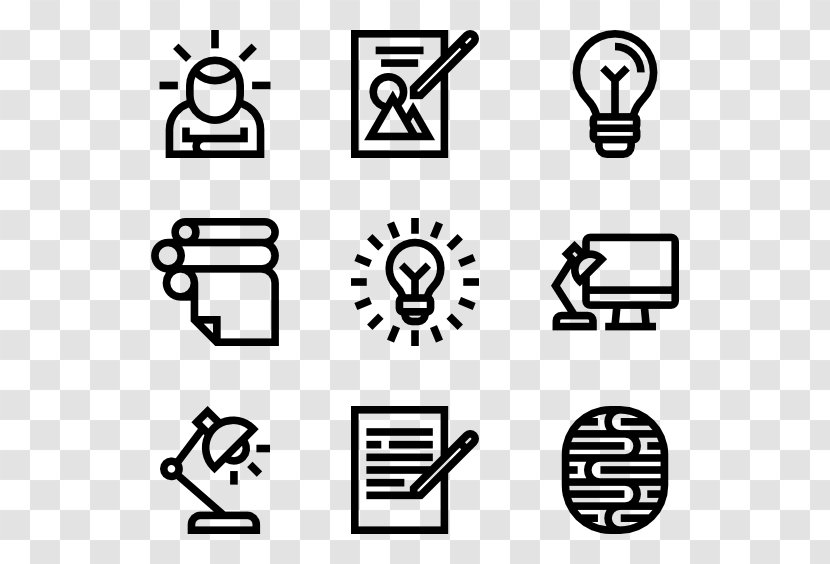 Icon Design Clip Art - Point - Thinking Vector Transparent PNG