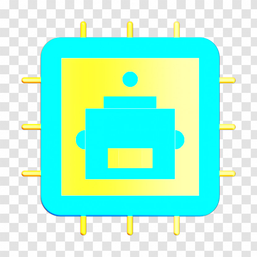 Cpu Icon Robots Icon Transparent PNG