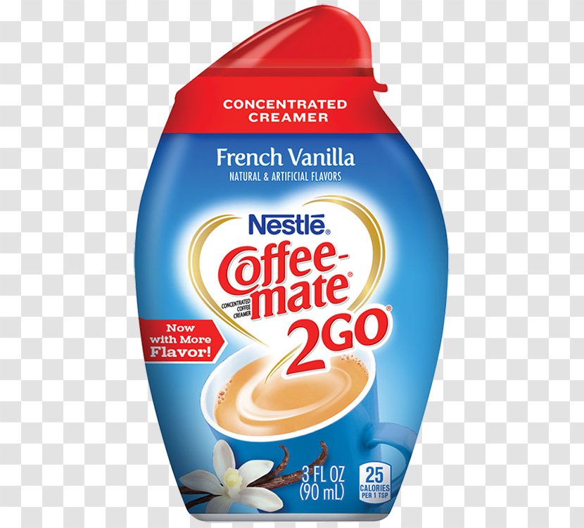 Non-dairy Creamer Coffee-Mate Almond Milk - Food Additive - Coffee Transparent PNG