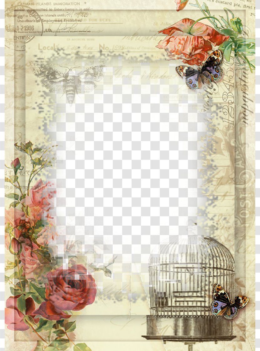 If(we) - Picture Frame - High Resolution Vintage Clipart Transparent PNG