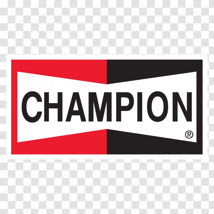 Car Logo Champion Spark Plug Brand - Rectangle Transparent PNG