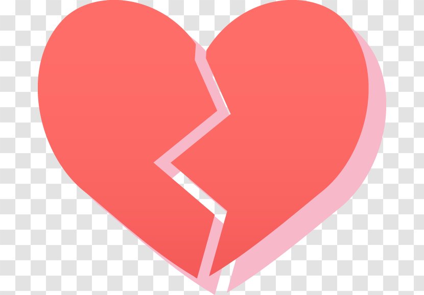 Broken Heart Breakup Icon - Flower Transparent PNG