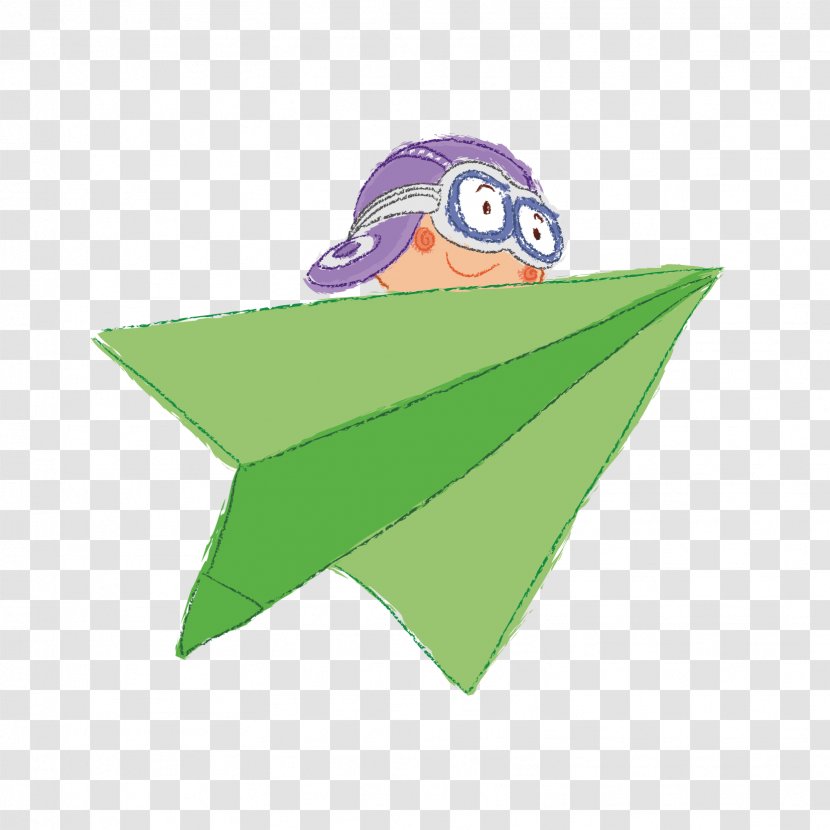 Paper Illustration Airplane Painting - Plane Transparent PNG