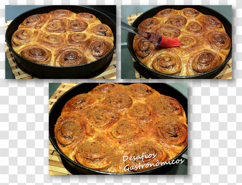 Quiche European Cuisine Of The United States Recipe Dish - Cinnamon Bun Transparent PNG