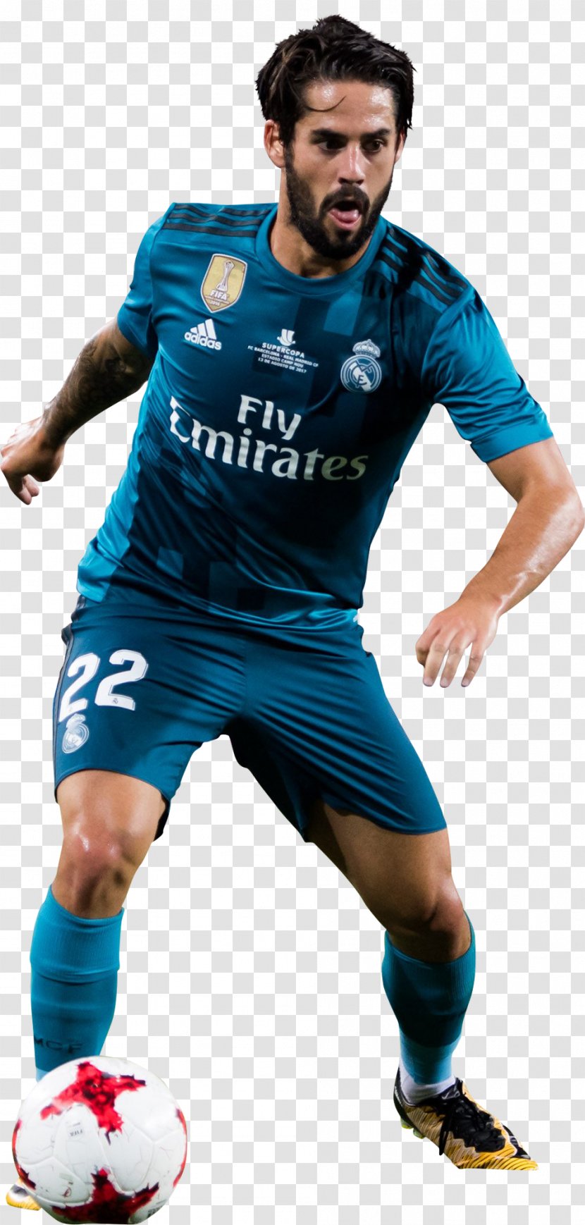 Isco Real Madrid C.F. Jersey Sport Football Player Transparent PNG